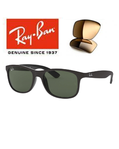 2x Original Ersatzgläser > Ray-Ban 4202 - Andy